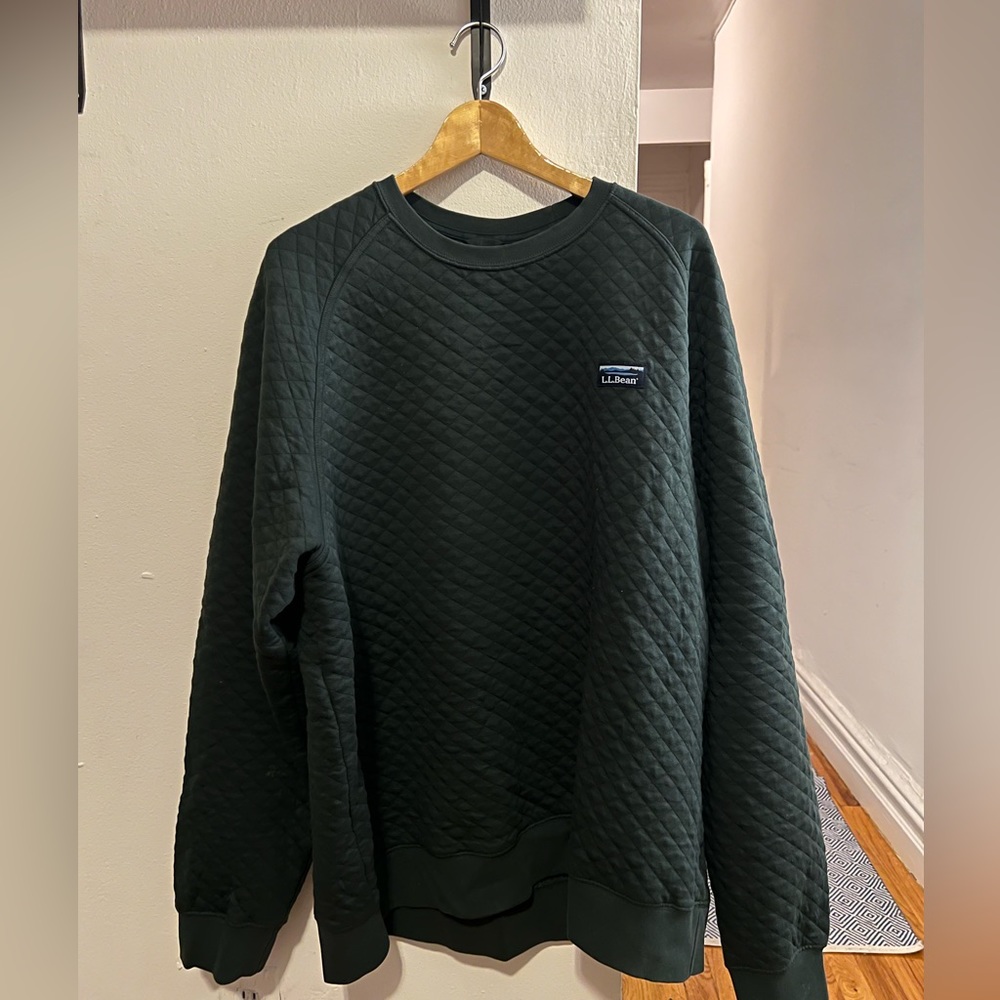 LLBEAN PULLOVER CREWNECK